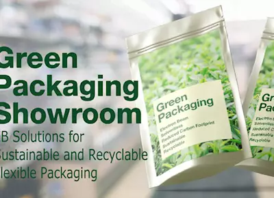 Green Packaging Showroom highlights EB solutions flexible packaging