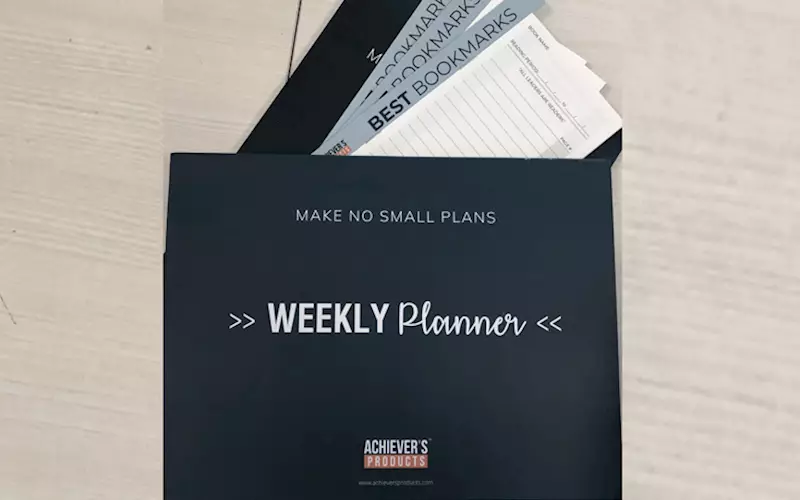 Shree Printwell’s Weekly Planner, a way to ‘plan for success’