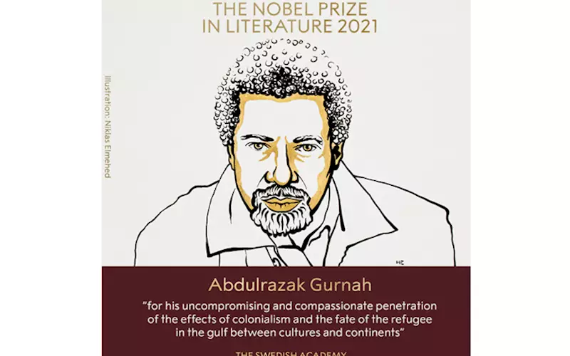 Zanzibar-born Abdulrazak Gurnah wins 2021 Nobel Prize in literature  