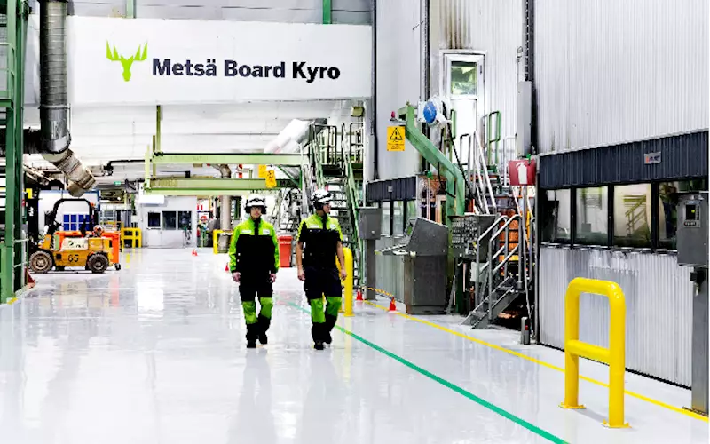 Metsä Board’s modernised finishing line at Kyro mill starts up
