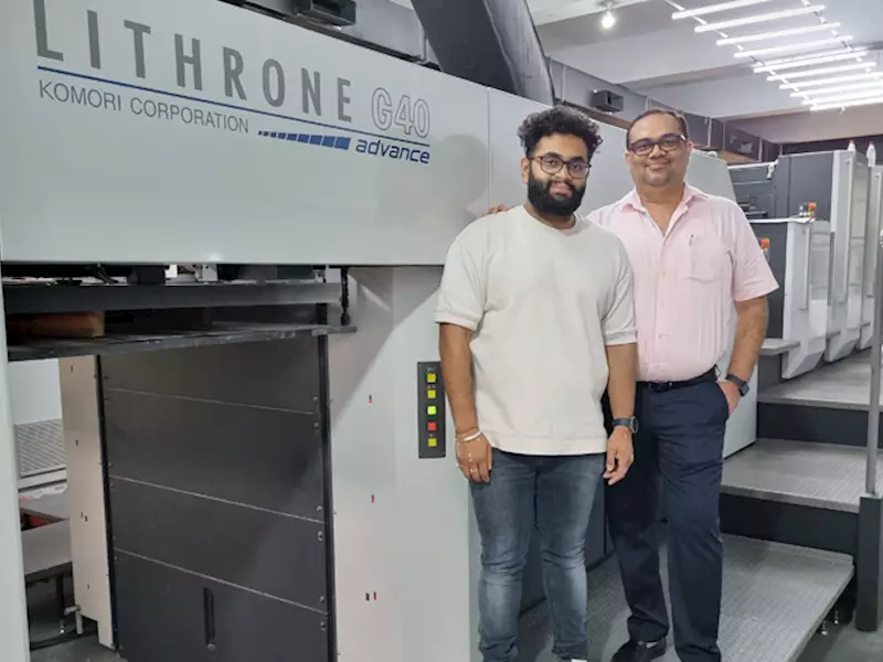 BK Print & Pack boosts production with Komori 