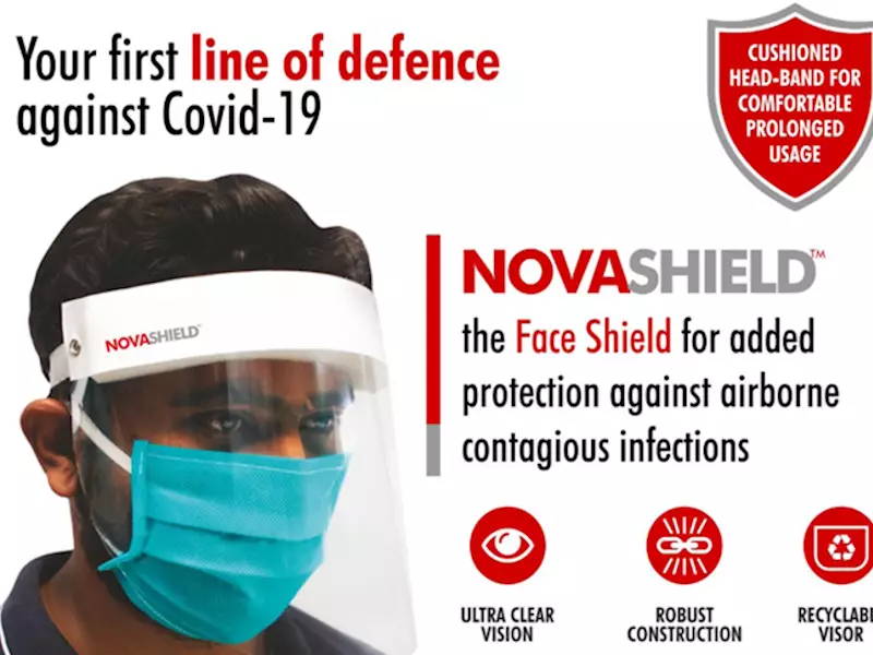TechNova launches NovaShield face shields to fight Covid-19 