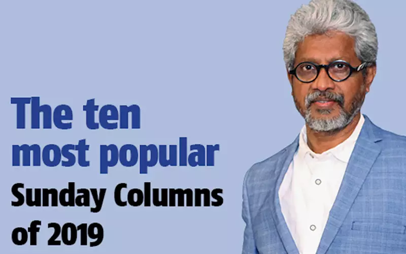 The ten most popular Sunday Columns of 2019