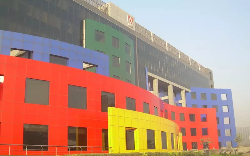 The Adobe office in Noida