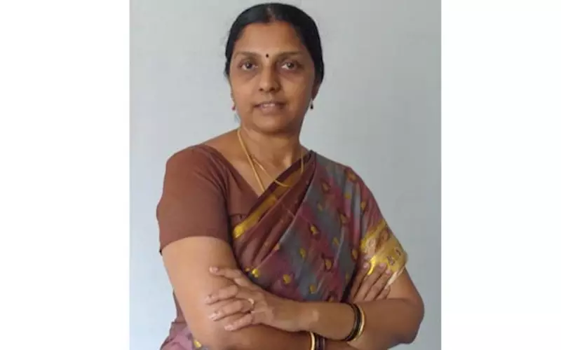 Lakshmi Priya, head of the department of printing technology at Avinashilingam University for Women