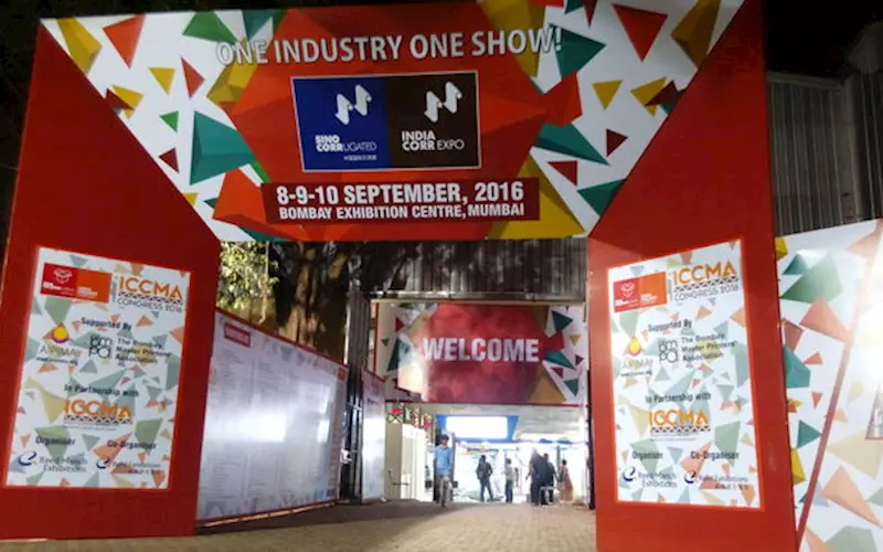IndiaCorr 2016 witnessed more than 100 live machineries, equipments and product samples