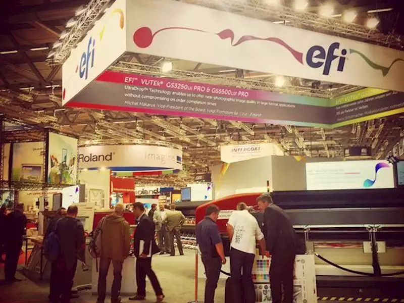 EFI celebrates 10 years of their inkjet business