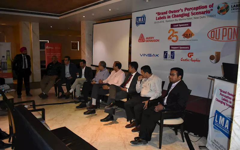 The speakers during a panel discussion at the LMAI event