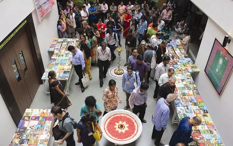 The Publishing Next conference 2014 organised at the Krishnadas Shama State Central Library