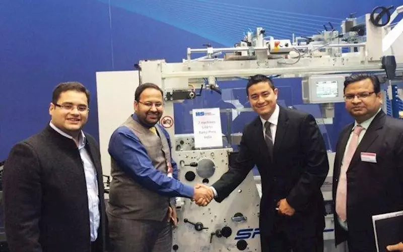 Kanpur-based Senior Box Factory Ramji Press (SBFRP) has inked a deal to purchase two WP Speedliner rotary window patching and lining machines manufactured by Heiber + Schroeder. The machine handles paper and cardboard from 220 to 600 gsm, corrugated board up to five mm and film from 0.03 to 0.3 mm. Of the two Speedliners, one will be installed at the company’s Kanpur facility and the other at Haridwar. The delivery is expected by September 2016