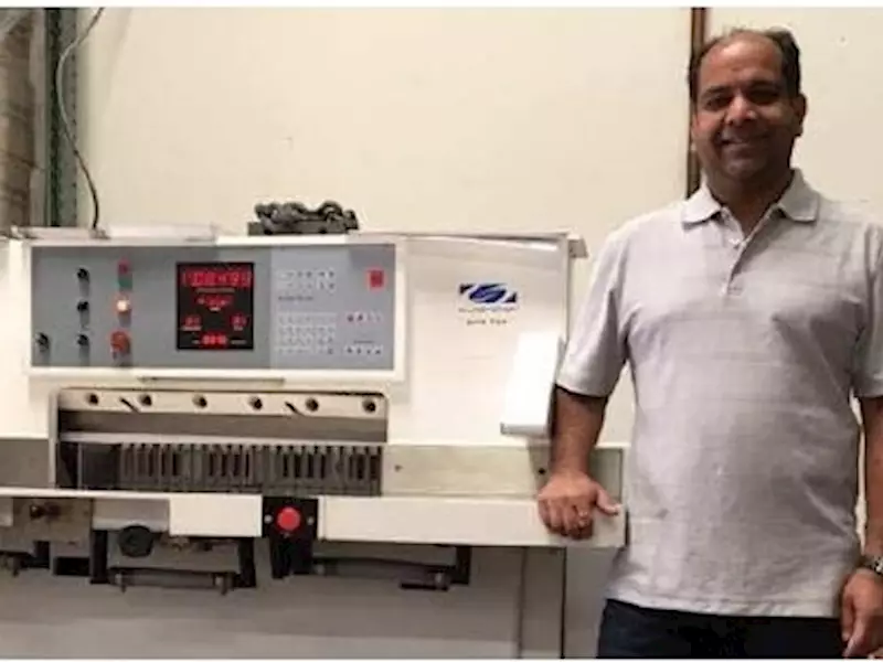 Sudarshan installs cutting machines in USA and Bahrain
