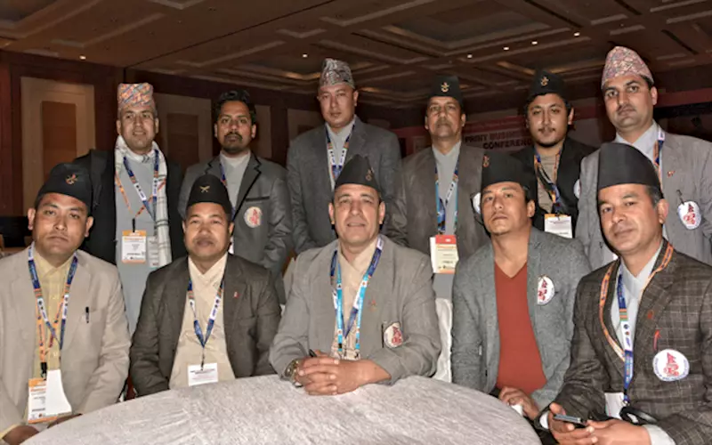 55 official delegates from Nepal are attending the show