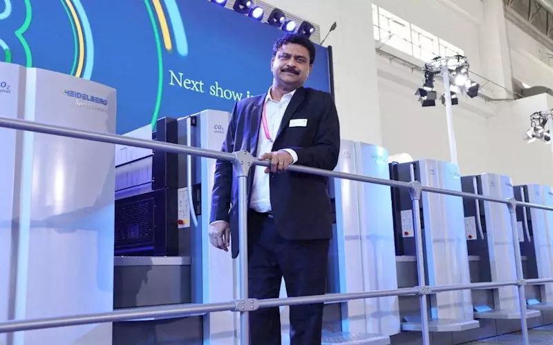 Peter Rego, general manager for sales at Heidelberg India announced the sale of three SX 74 four-colour press one of which will go to Surat; one CX 102 seven-colour plus coater with Multicolor technology to Sai Swaram, Vadodara; and an XL 106 with Multicolor and a host of other features to Temple Packaging