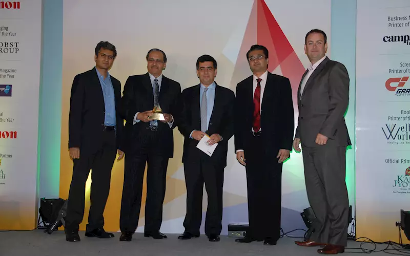 Parksons Packaging: PrintWeek India Company of the Year 2011