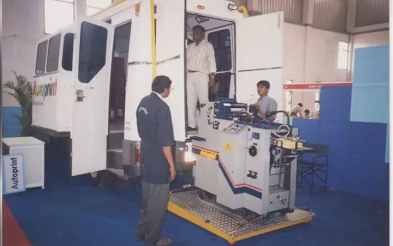 The first demo in demo van was of 1510 Colt at Karur