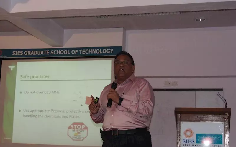The second Seekho aur Samjho (SaS) workshop saw TechNova&#8217;s Avinash Kawadkar speak about on-press chemistry