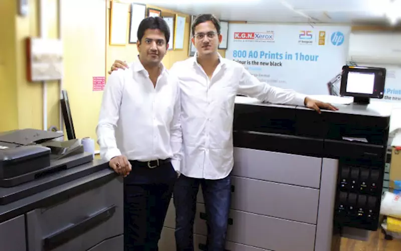 The Akther brothers of KGN Xerox: Asif (l) and Wasif (r)