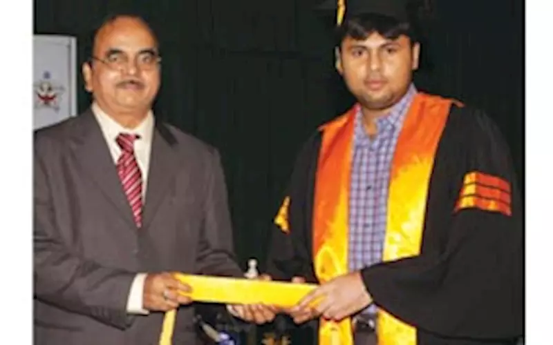 Magesh Karthik of S T Reddiar receives PhD