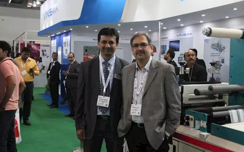 Mumbai-based label specialist, Mudrika Labels is set to boost its production and ensure that the labels are printed to the highest quality, with installation of a Vinsak 330 slitter review with an EyeC inspection system, said (r) Manish Desai, managing director at Mudrika