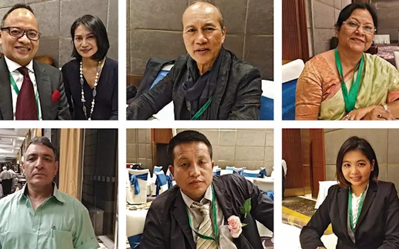 Asian delegates at the International Media Week share print parables