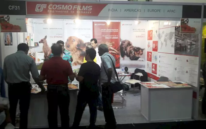 The Cosmo Films stall at the International Camera Fair 2016