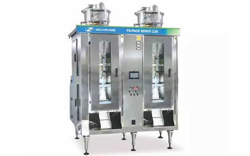 Nichrome unveiled the Filpack Servo 12K at India International Dairy Expo in Mumbai in February 2017