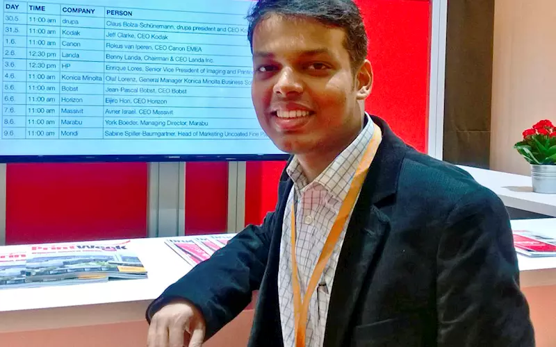 Rushikesh Aravkar, technical editor, PrintWeek India