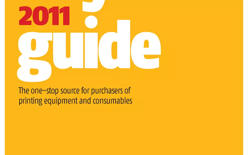 The 2011 edition of PrintWeek India's Buyers' Guide