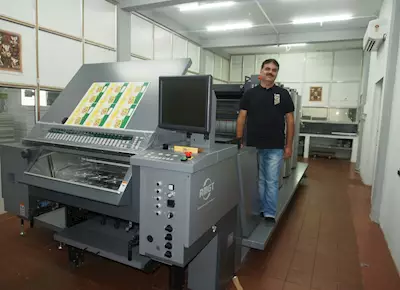 Amar Offset installs India’s first RMGT 760E
