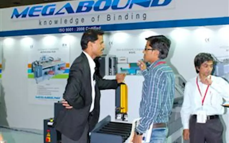 Megabound showcased economic, medium and high-end range of machines and notched up sales with 22 machines at the show