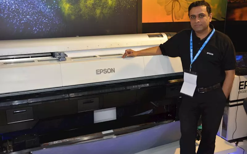 Vasudevan L K, deputy general manager &#8211; large format printers, Epson India