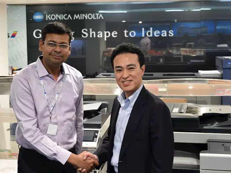 Konica Minolta ties up with Insight for label business