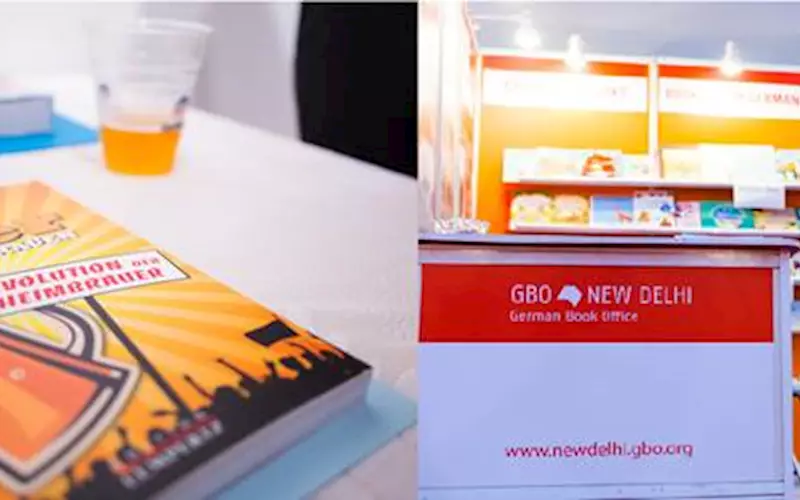 The GBO stall at the New Delhi World Book Fair 2016