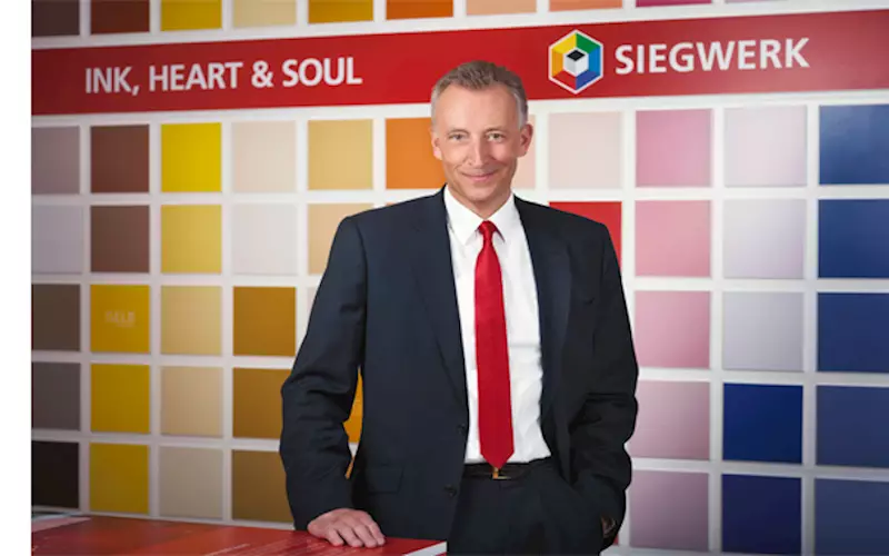 Herbert Forker, CEO of Siegwerk