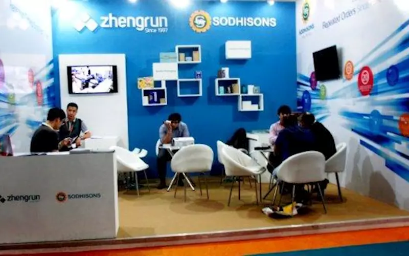 Manufacturer of press equipment, dealer of pre-owned machinery and representative of various multinational brands, Sonipat, Haryana-based Sodhisons Mechanical Works displayed a range of their products, the highlight of which was the Zhengrun rigid box machine from China
