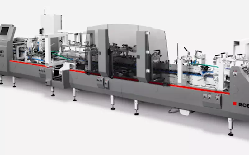 The machine on display is a modular-cum-versatile machine with multiple jobs processing capability