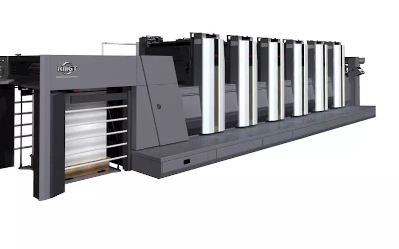 The RMGT 920 five colour with coater press is from the family of the popular 36-inch press