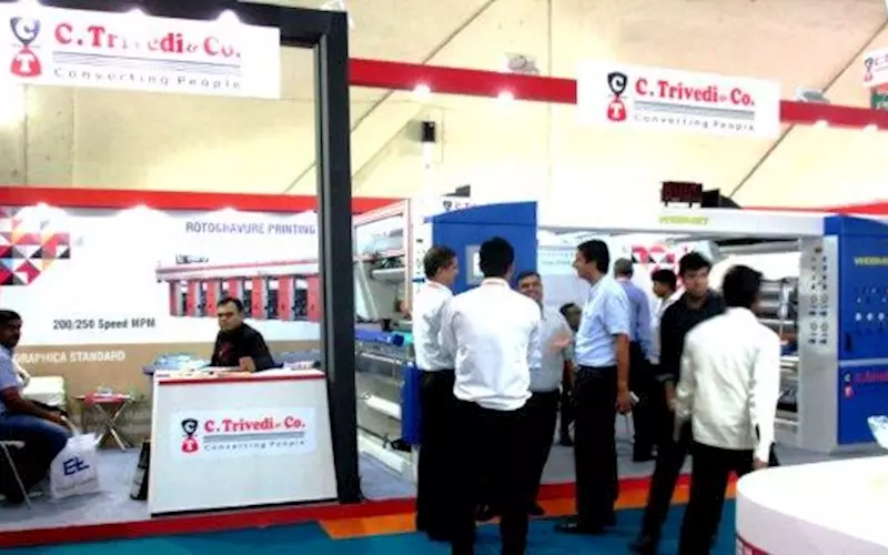 Ahmedabad-based C Trivedi & Co manufactures rotogravure printing machines, solventless and solvent-based lamination machine, slitter rewinder and combi-solventless lamination machine, among others