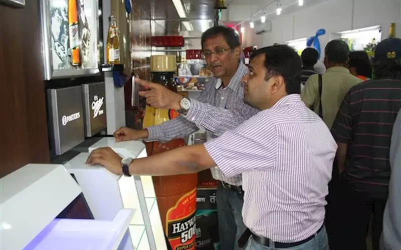 Anil Shah, brother of Amit Shah explaining how the point-of-purchase and point-of-sale improves the brand value