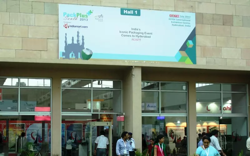 The four-day PackPlus South show, which was spread across three halls at Hyderabad's Hitex International Exhibition Centre, saw more than 7,734 visitor footfall