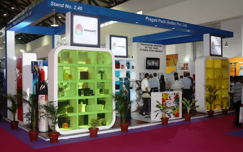 With its innovative packaging solutions, Hyderabad-based Pragati Pack put forward a gamut of products including folding cartons, blister packs, display-cum-dispensers, paper and paperboard carry bags, self-adhesive labels, wet-glue labels, point-of-purchase displays etc