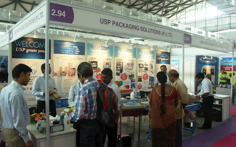 Chennai-based USP Packaging Solution showcased EC400 series of industrial inkjet coding systems. USP boasts of more than 2,400 installations to its credit