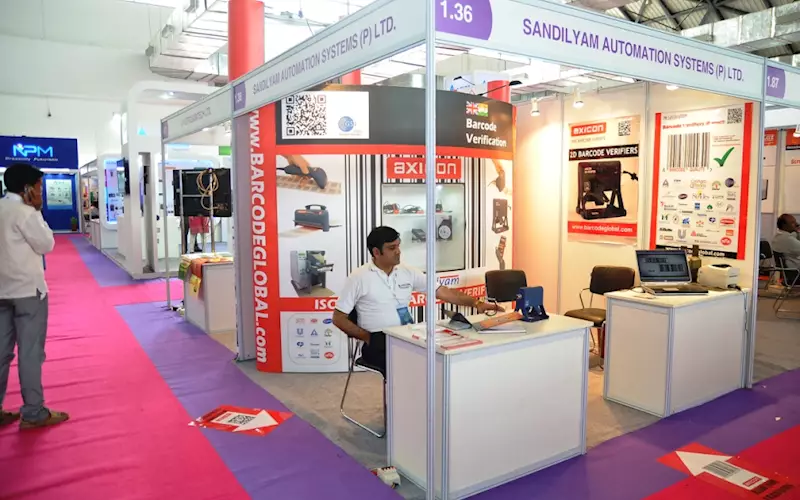Specialising in barcode quality and compliance, Bengaluru's Sandilyam Automation displayed barcode verifiers, scanners, software and other barcode related equipment