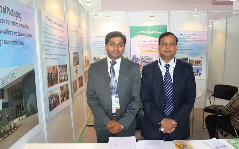 At the show, Indian Institute of Packaging (IIP) announced a two-day National Conference on Global Trends in Packaging of Food, Pharmaceutical and Bulk Drugs, which is slated for 26-27 July 2013 in Hyderabad. Shekhar Amberkar of IIP (l): "The processed food industry is projected to grow. The pharmaceutical industry is already projected as the fourth largest market"