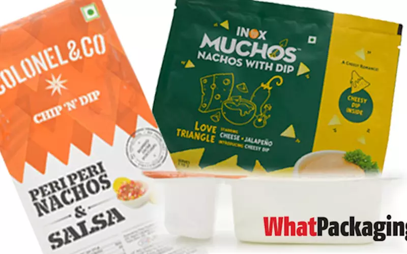 Combo packs that include chips along with a dip are slowly starting to emerge in the Indian snacks market
