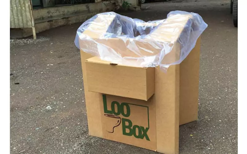 The lightweight, foldable, and an anytime, anywhere usable Loo Box
