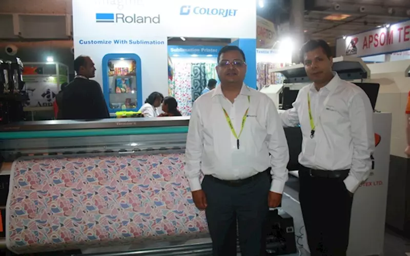 The USP of Colorjet machines is low cost of ownership. According to the company, this is because it markets its digital textile printers directly to end-users