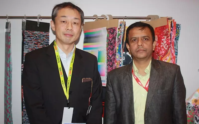 Mimaki India is led by Tomohiro Ikeda and Mandaar Nalawade. Ikeda has a rich experience of technical knowhow and Nalawade comes from sales background. The team has total 15 people