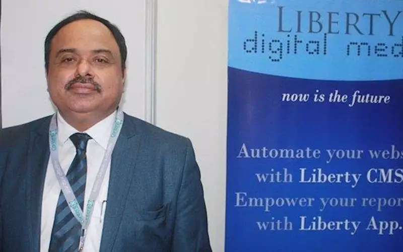 Yashpal Bindra of Summit presented Liberty, an editorial content management solution