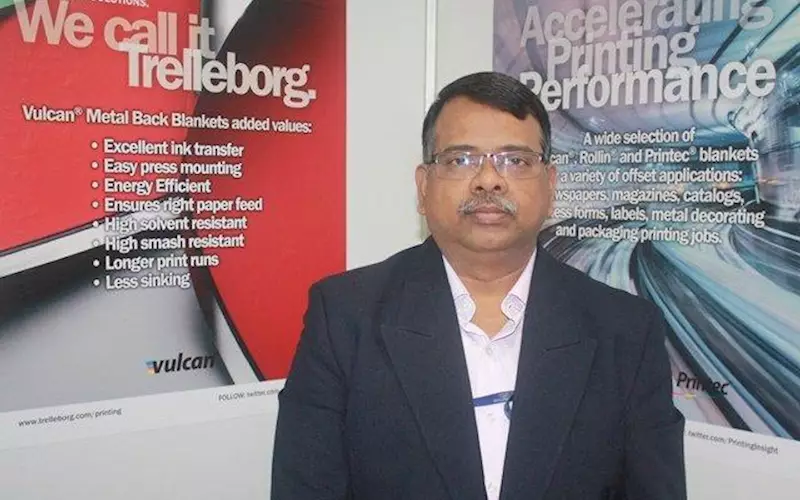 Maniraju Bora of Trelleborg said the company is further strengthening its presence in India in order to meet the needs of the growing newspaper sector